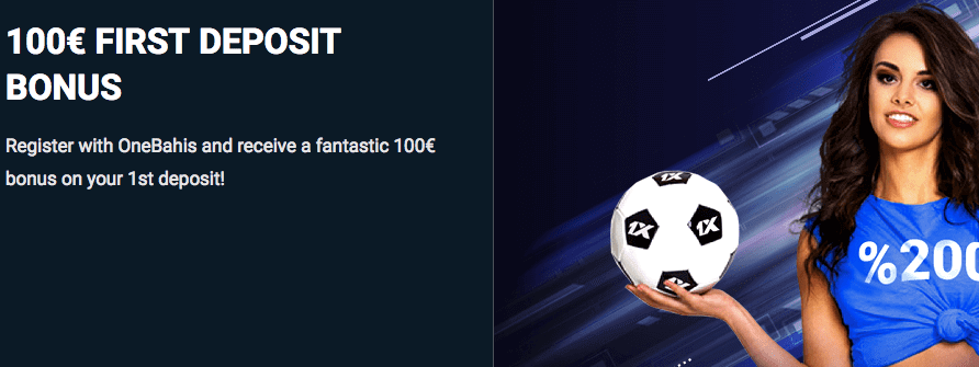 Kayıt sırasında 1xBet Bonus