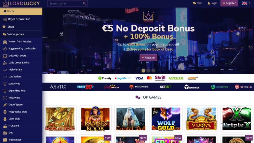 Lord Casino İncelemesi: Oyun Sağlayıcıları ve Kalite Seçenekleri