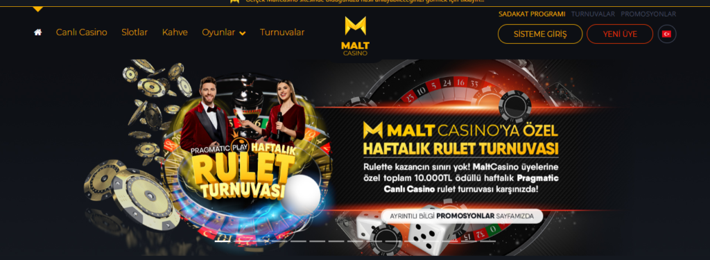 Malt Casino İncelemesi: Geniş Ödeme Seçenekleri ile Kolay Kumar